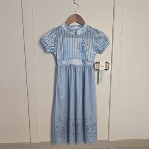 Blue Beetlejuice Kids Pajama Dress